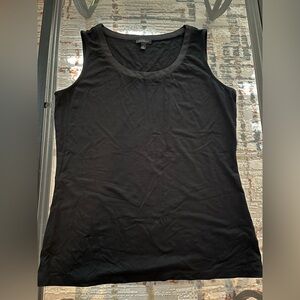 Talbots Elegant Black Blouse